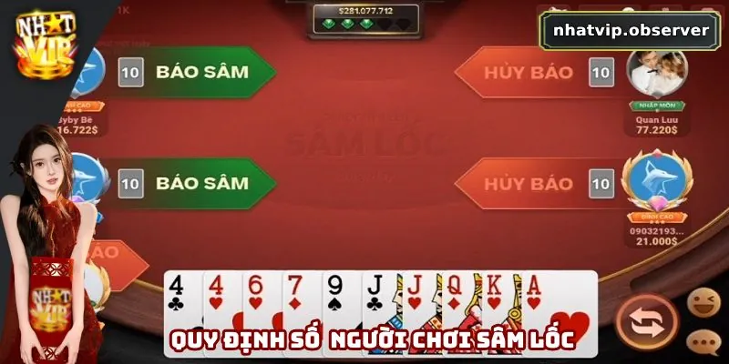 Sâm Lốc Online - Trải Nghiệm Game Bài Truyền Thống Hấp Dẫn Chơi Sâm Lốc phải đủ từ 2 - 4 người trong một bàn